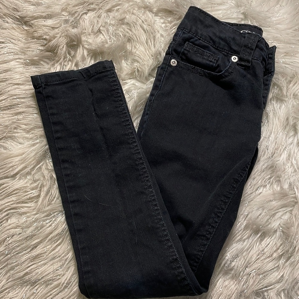 Girls guess black jeans